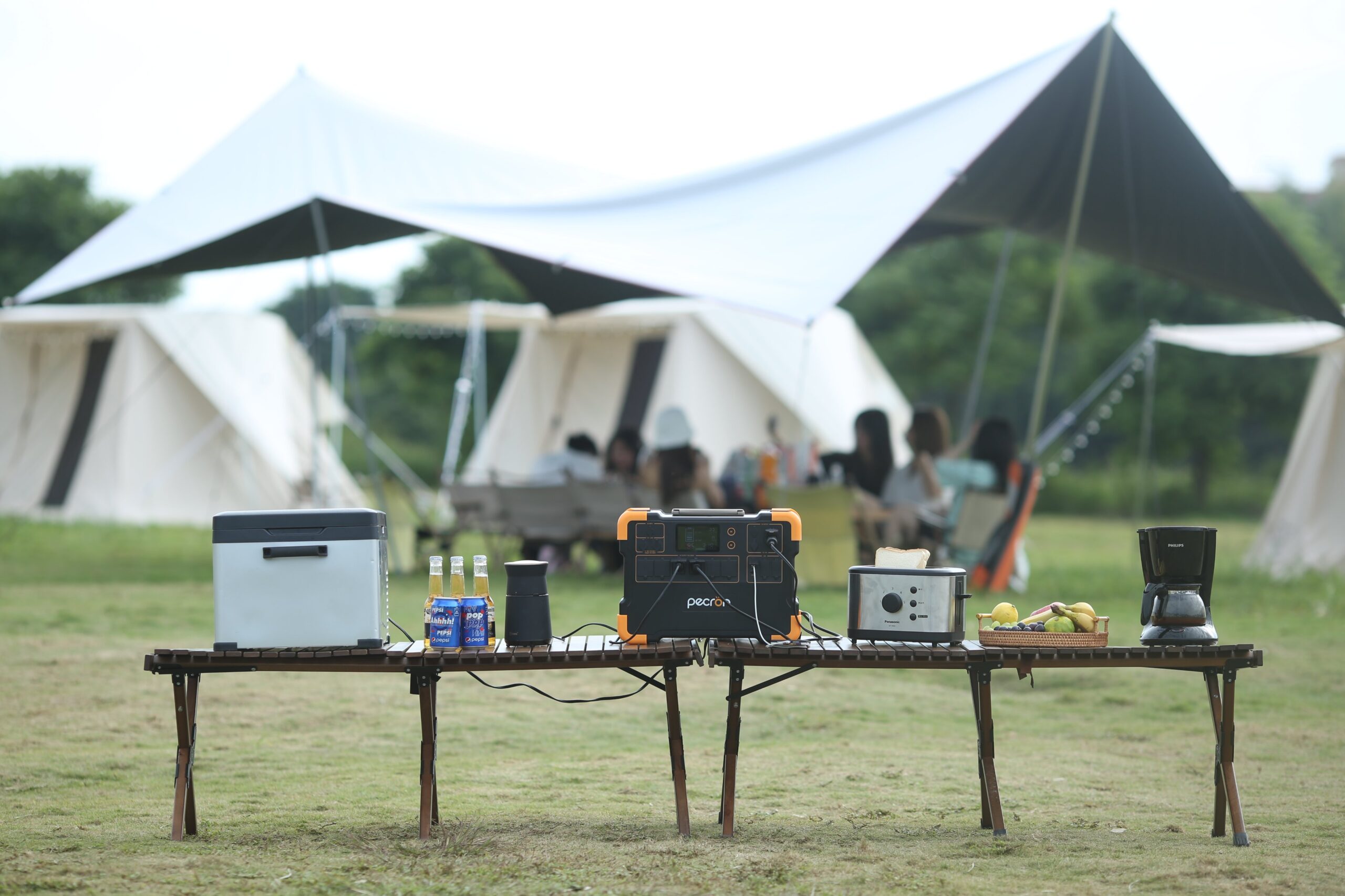 Baterías de camping pecron