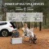 Pecron E2400LFP Estación de Energía Portátil 2048Wh (56.4V 36Ah) | Generador Solar Portátil  | 2400W (Pico 4800W)